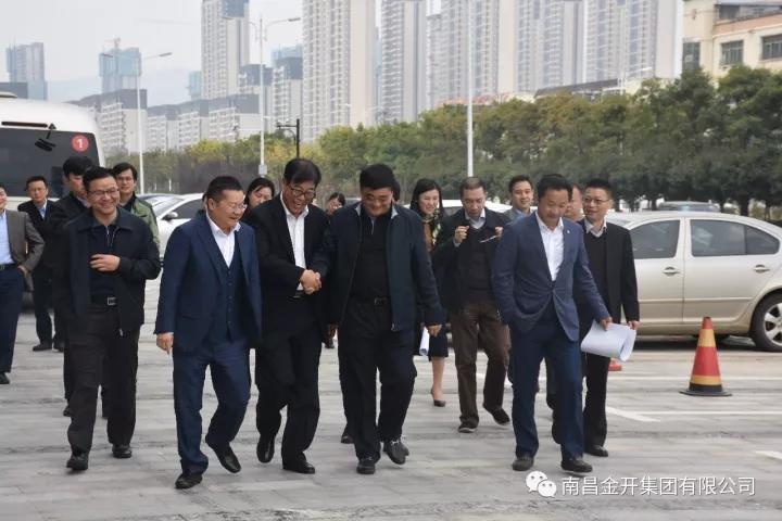 贛江新區黨工委專職副書記占勇一行蒞臨考察
