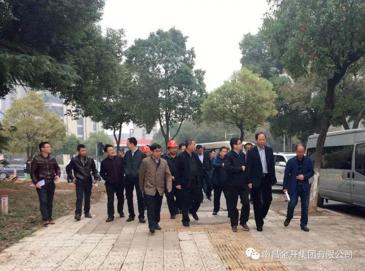 市委副書記謝一平現(xiàn)場(chǎng)查看廬山南大道廬南橋項(xiàng)目