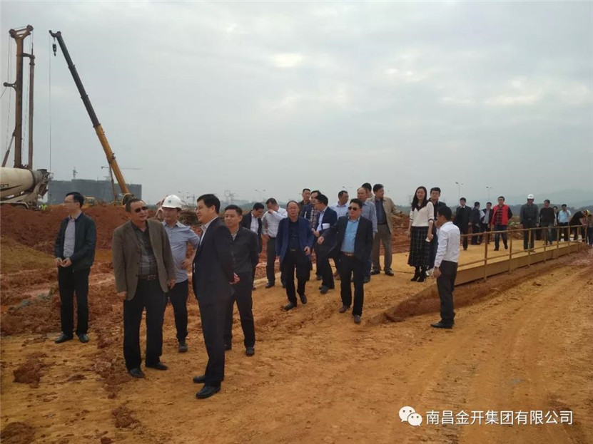 一江書記前往儒樂湖濱江公園下穿段項目及技術協同創新園