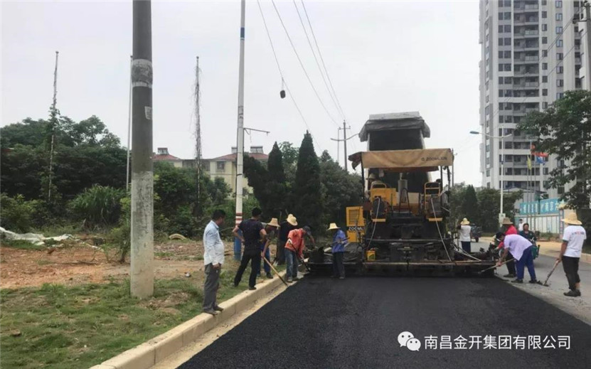 爭抓搶干 不畏艱難——芙蓉路全線完工