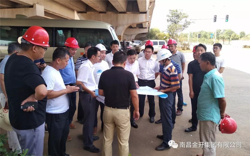 區黨工委副書記程建兵現場調研儒樂湖片區在建項目