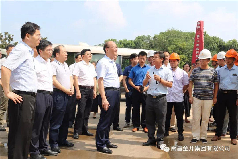 省領導赴中醫藥科創城調研，調度推進項目建設！