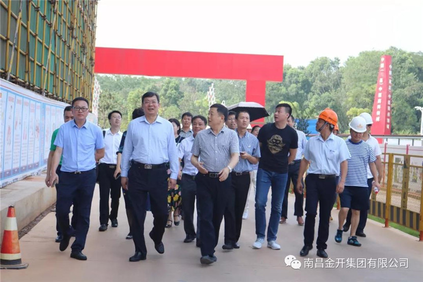 萬澤實業股份有限公司董事長黃振光到訪中醫藥科創城考察