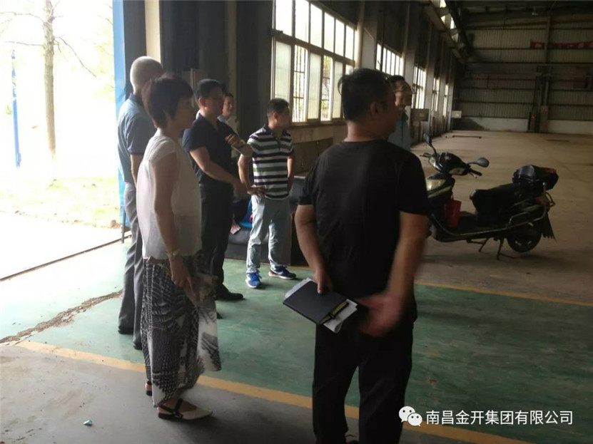 深圳騰潤盛世集團參觀調研凱馬機電產業園