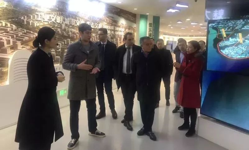 區規劃展示館獲外商“點贊”！ 
