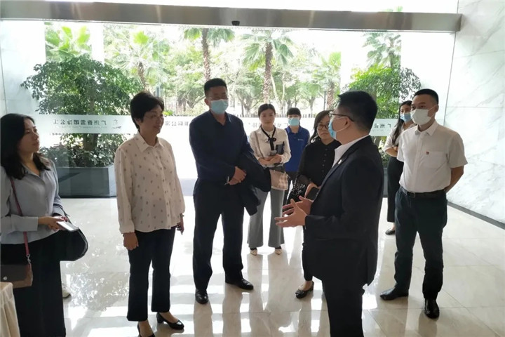 區黨工委委員、管委會副主任王勵率團赴廣州學習考察