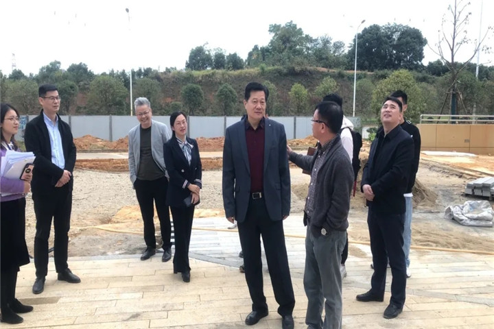集團黨委書記、董事長謝榮華調研技術協(xié)同創(chuàng)新園