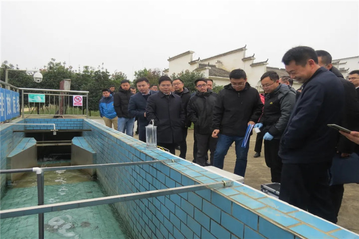 白水湖污水處理廠部級掛牌督辦順利“摘牌”