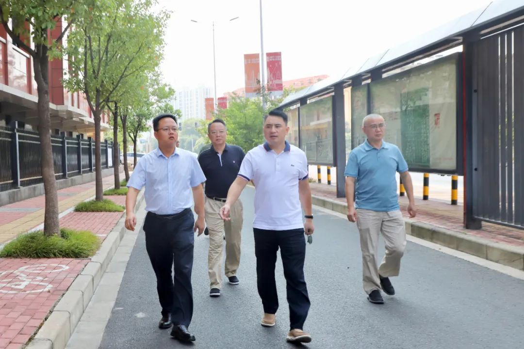 李茶根實地調研集團文明創建工作開展情況