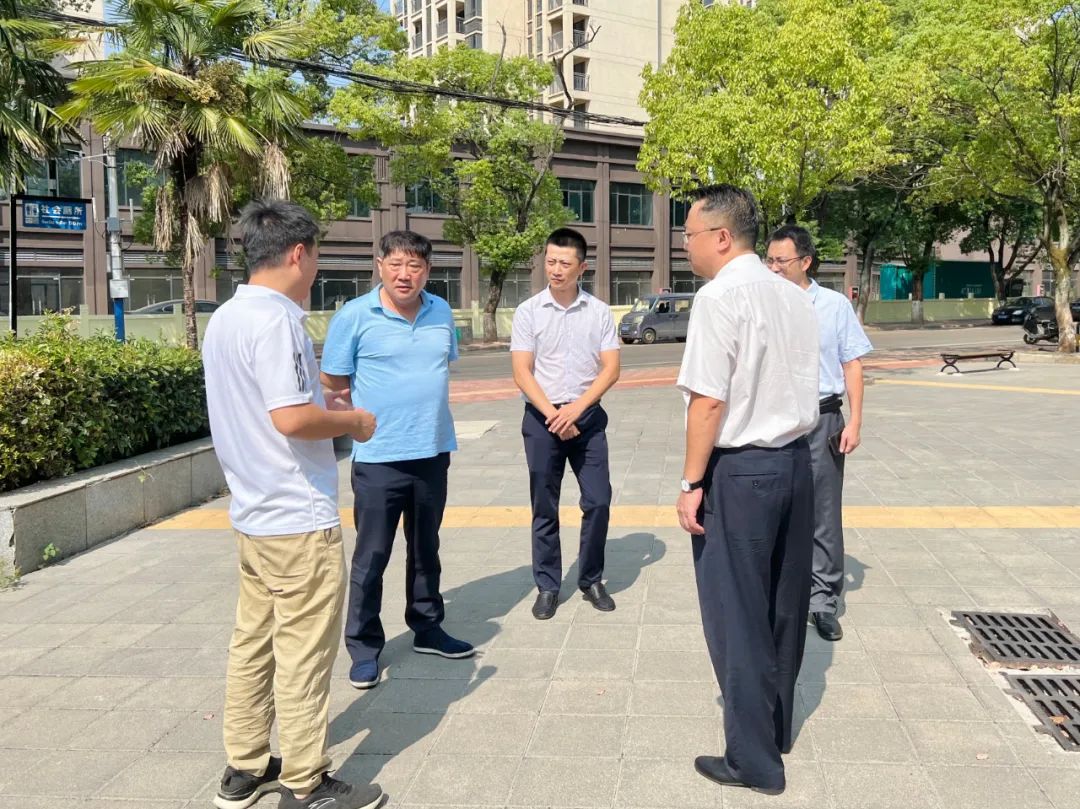 胡應庚調研集團資產經營管理情況